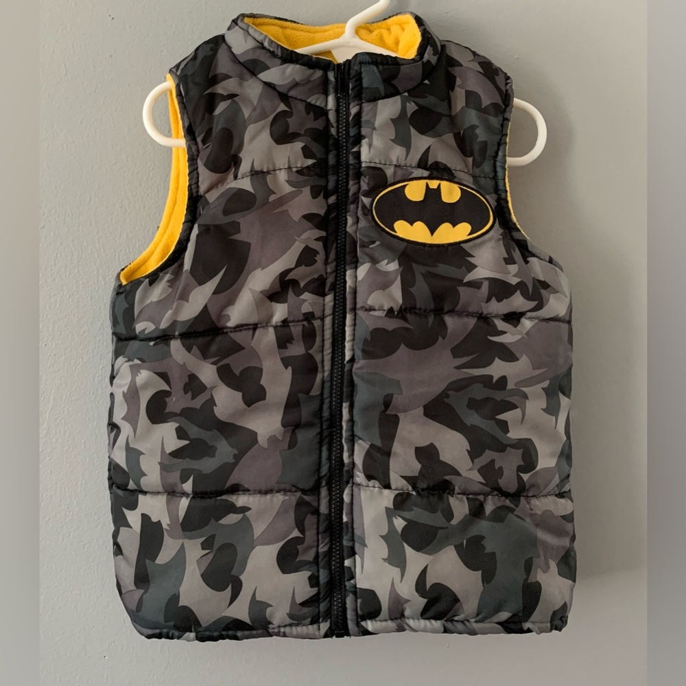 Batman Vest Boys Size 4